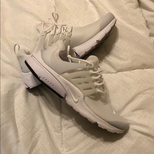 Nike All White Prestos. Sz 9